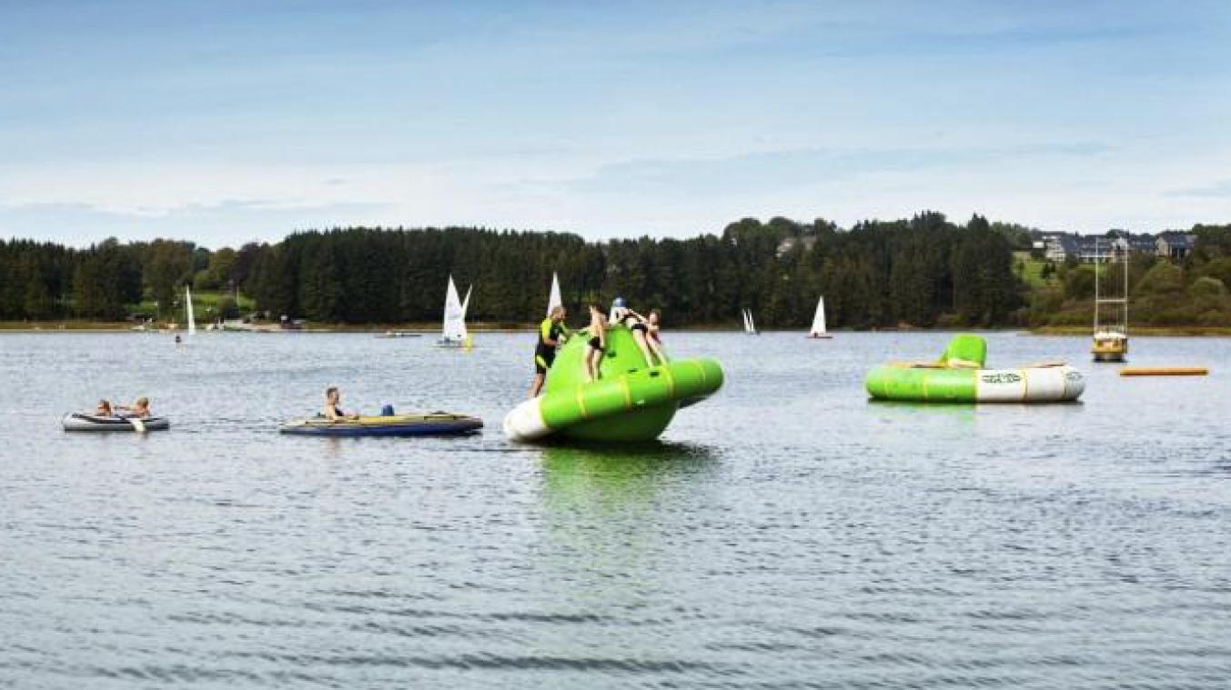 <p>Der Bütgenbacher See zählt zu den beliebten Zielen in Ostbelgien.</p>