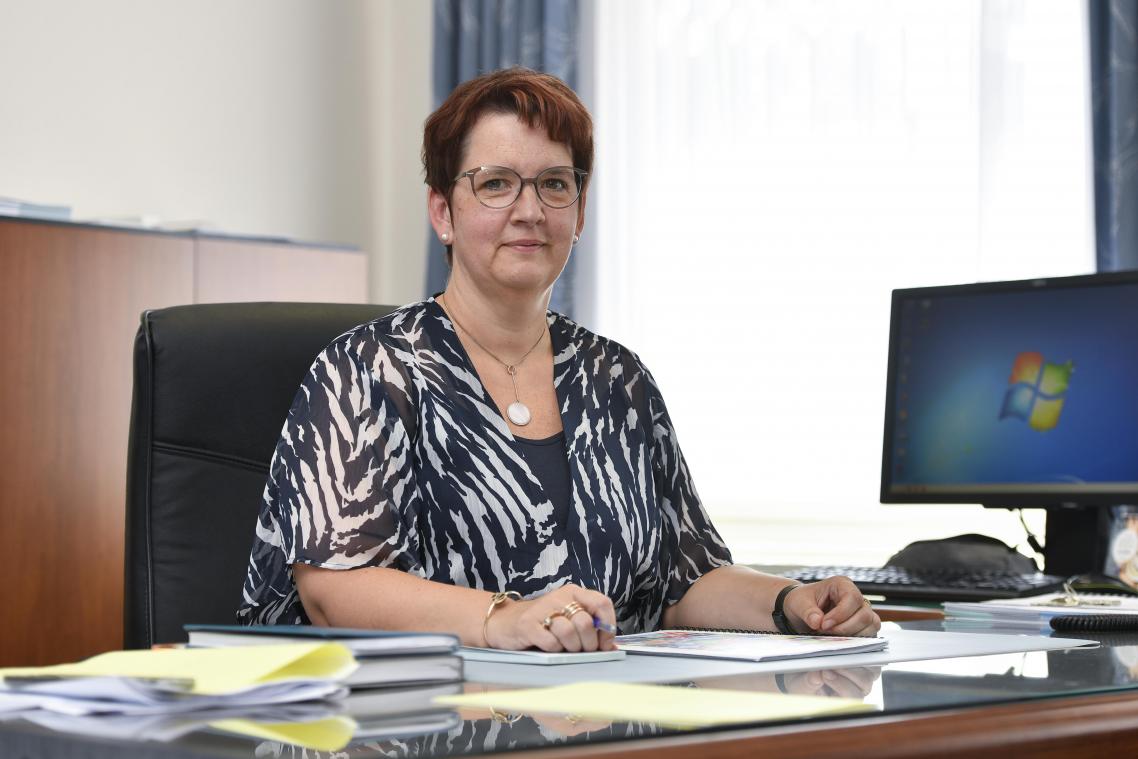 <p>Cécile Volders ist die neue Direktorin der Gemeindeschule Hergenrath.</p>