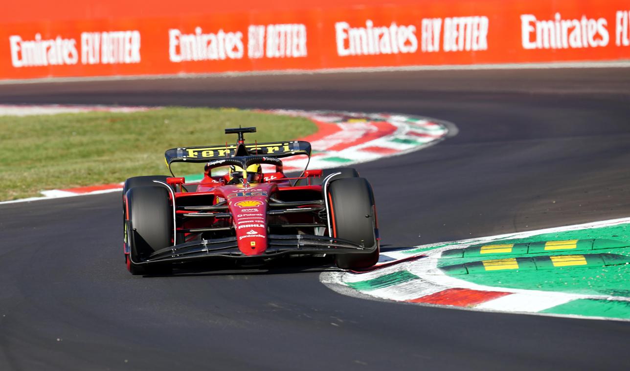<p>Charles Leclerc aus Monaco vom Team Ferrari in Aktion</p>