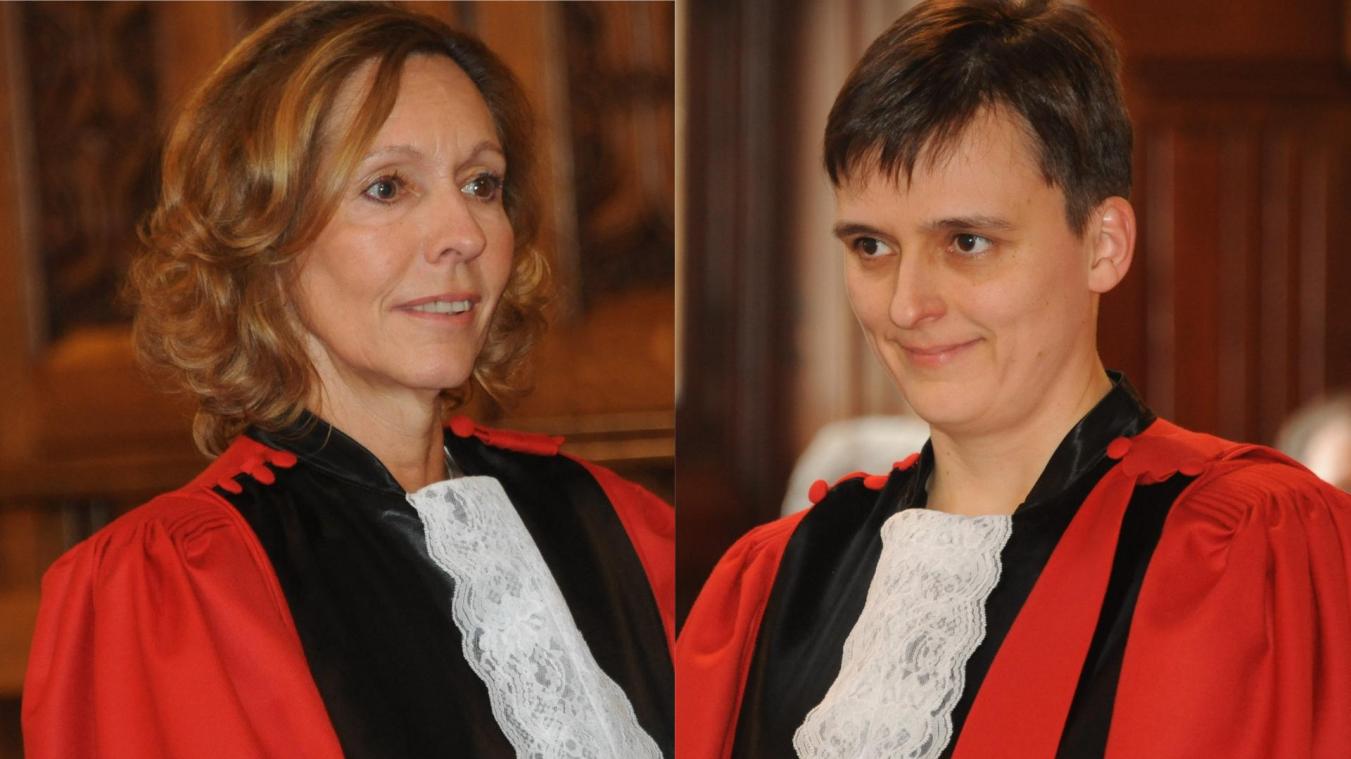 <p>Lieselotte Arens (links) und Catherine Brocal (rechts)</p>