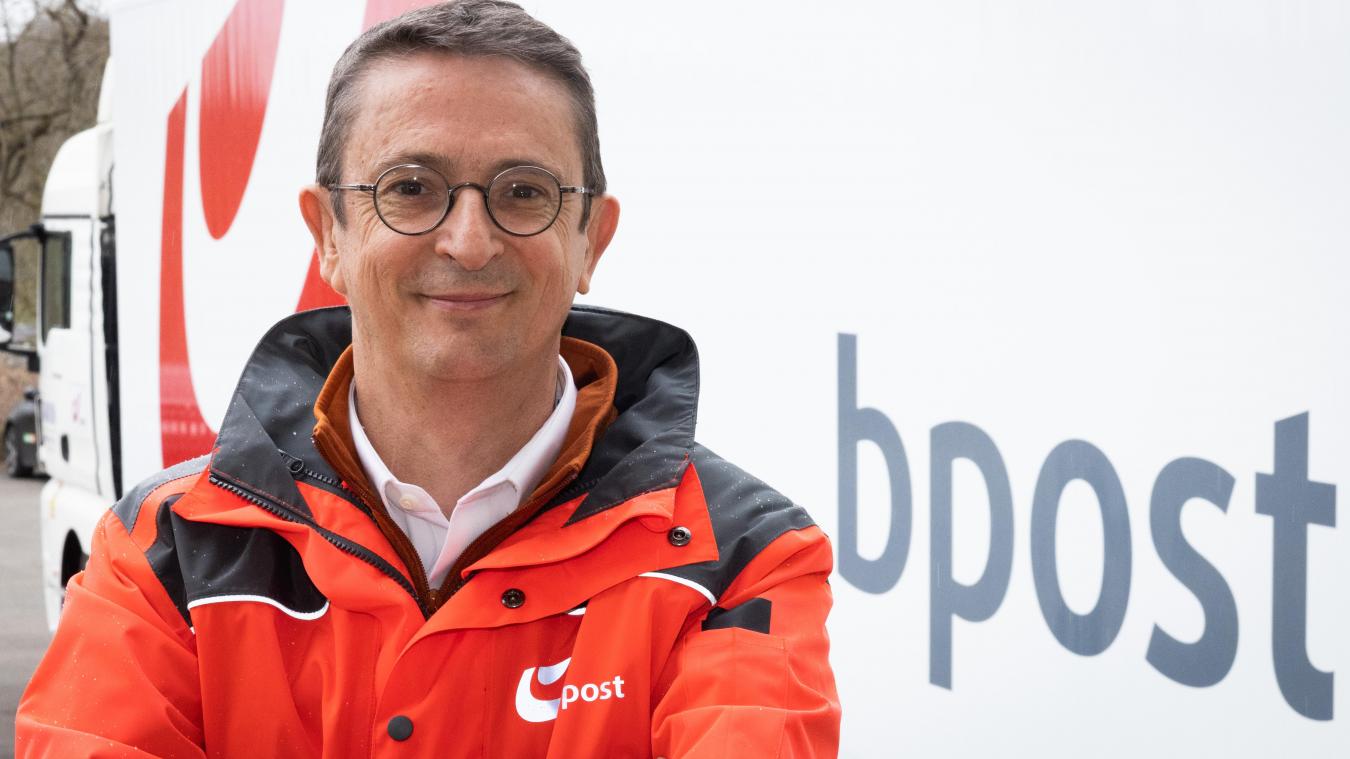 <p>Dirk Tirez, Geschäftsführer von Bpost</p>