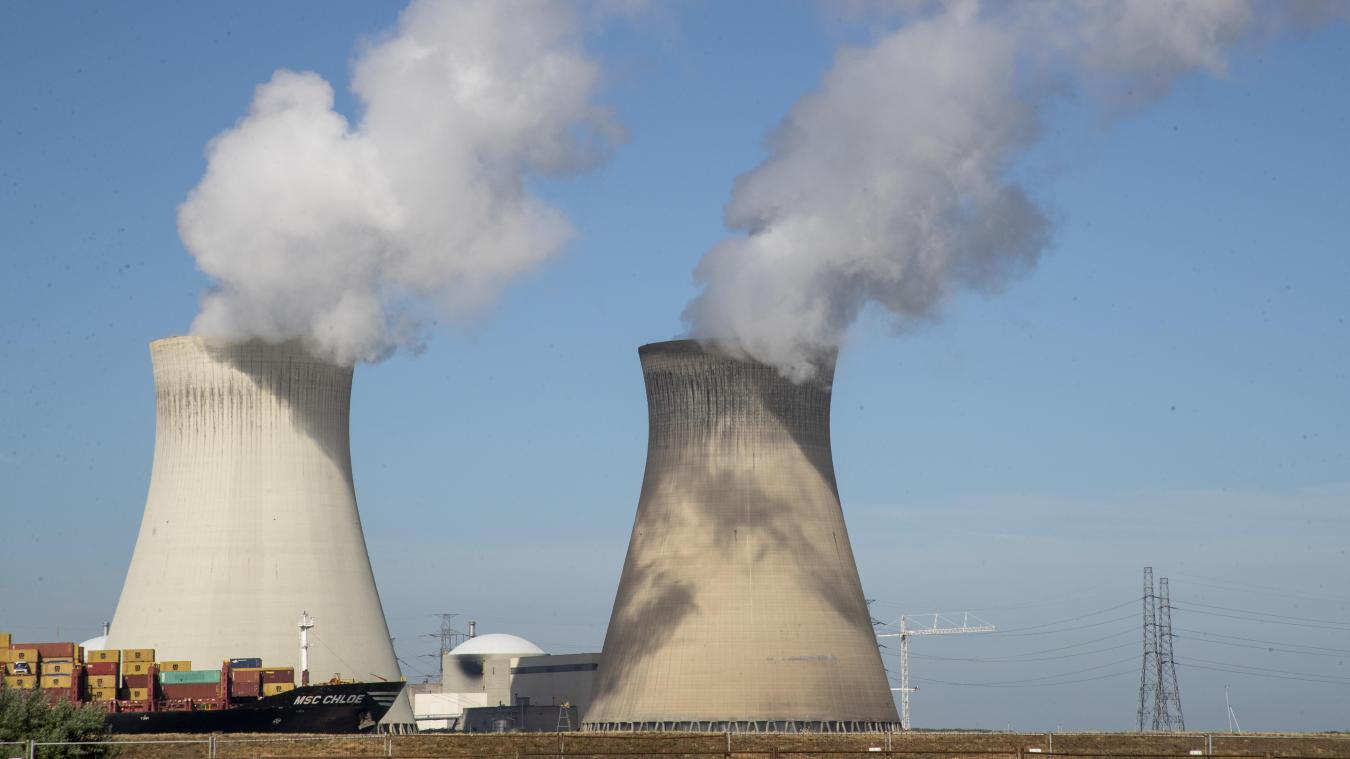 <p>Ein Blick auf das AKW in Doel</p>