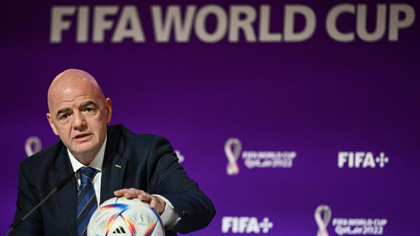 <p>FIFA-Präsident Gianni Infantino</p>