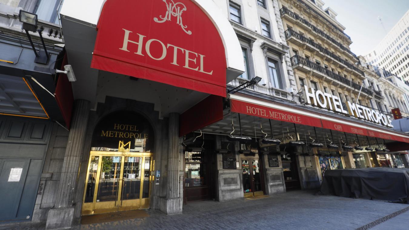 <p>Ein Blick von außen auf das altehrwürdige Hotel Métropole</p>
