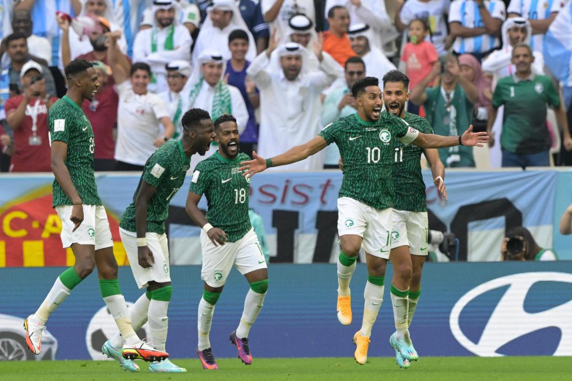 <p>Erste Sensation perfekt: Saudi-Arabien siegt 2:1 gegen Messis Argentinien</p>
