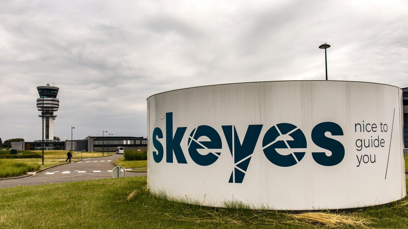 <p>Skeyes am Brüsseler Flughafen ist für die Flugsicherung in Belgien zuständig.</p>