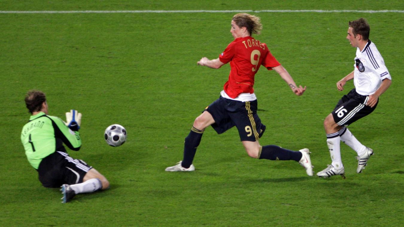 <p>Deutschland gewann nur einen der letzten sieben Vergleiche mit Spanien. Im EM-Finale 2008 machte Fernando Torres mit seinem 1:0 den Unterschied.</p>