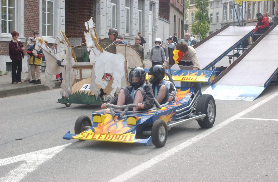 <p>Zuletzt bretterten 2004 Seifenkisten die Neustraße hinunter.</p>