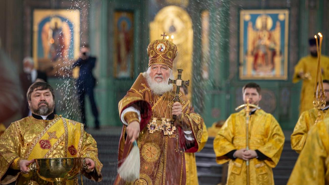 <p>Der russisch-orthodoxe Moskauer Patriarch Kirill</p>