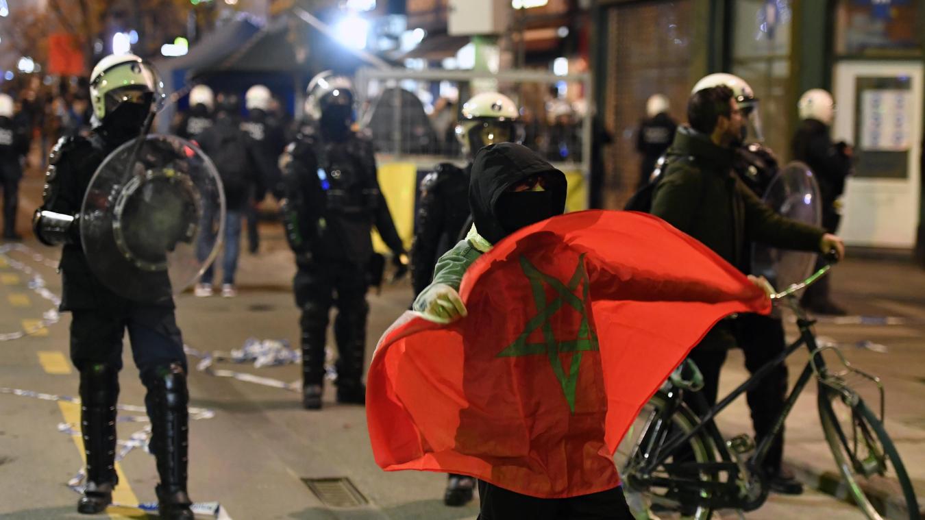 <p>Nach dem Einzug ins WM-Achtelfinale kam es in Brüssel zu Straßensperren und Einsatz von Tränengas.</p>