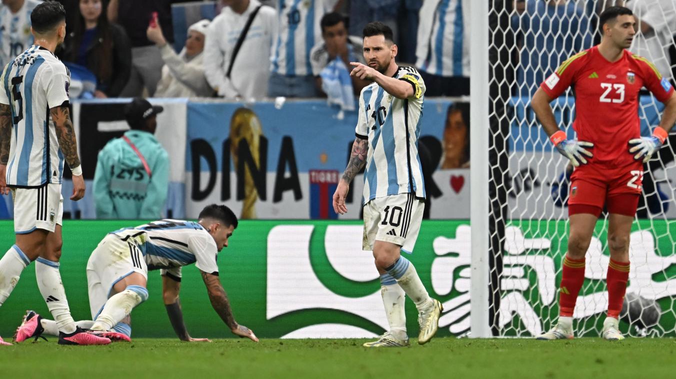 <p>Messi führt Argentinien ins Halbfinale</p>
