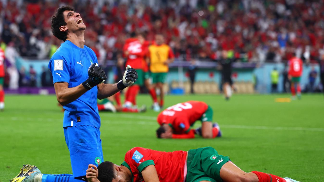 <p>Marokko schreibt Fußball-Geschichte.</p>