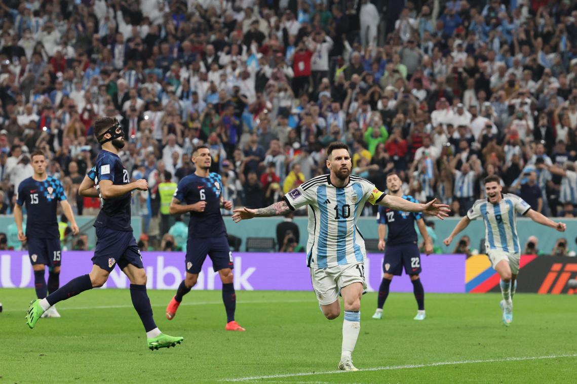 <p>Messi schlägt Modric: Argentinien steht im WM-Finale</p>
