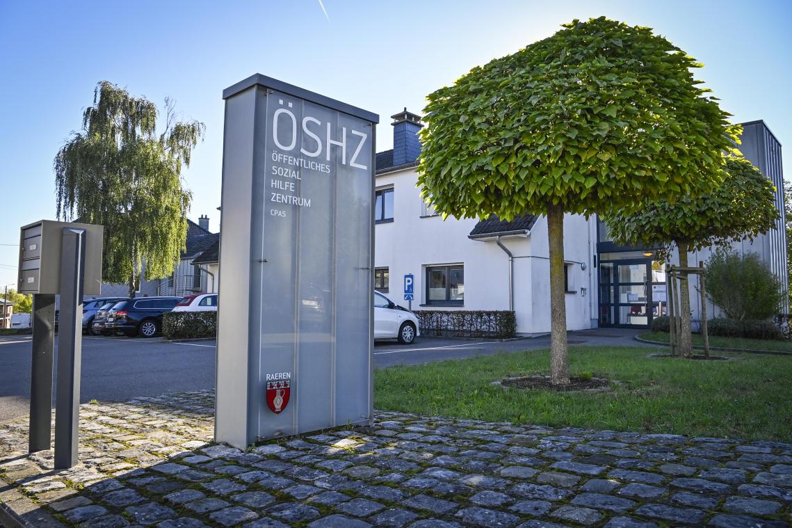 <p>Der Sitz des Raerener ÖSHZ an der Burgstraße: Neben finanzieller Unterstützung ist vor allem gute Beratung der Kunden das A und O, rief Präsident Ferdy Leusch in Erinnerung.</p>