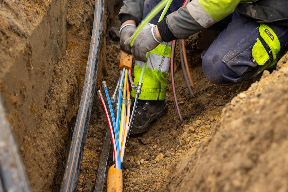 <p>Der landesweite Glasfaserausbau erfordert einen großen  Bedarf an Arbeitskräften.</p>