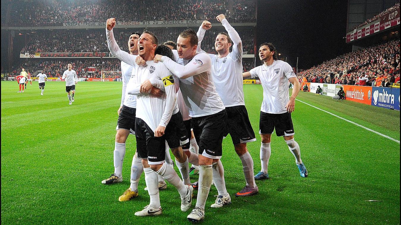 <p>Rückblick auf den 6. November 2010: Eupen holt sensationell drei Punkte bei Standard Lüttich.</p>