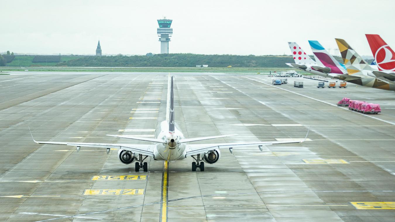 <p>Ein Blick auf das Rollfeld des Landesflughafens in Zaventem</p>