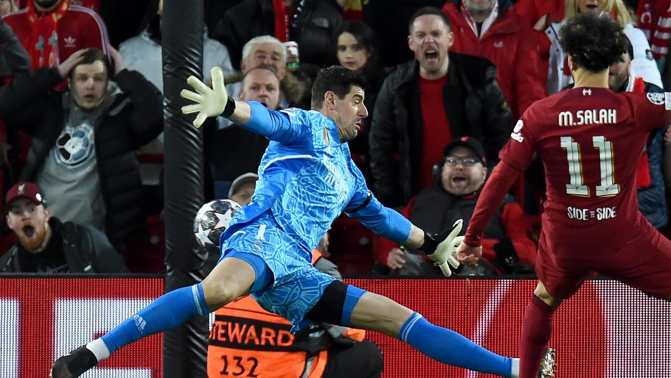 <p>Thibaut Courtois´ misslungenes Dribbling führte zur zwischenzeitlichen 2:0-Führung des FC Liverpool.</p>