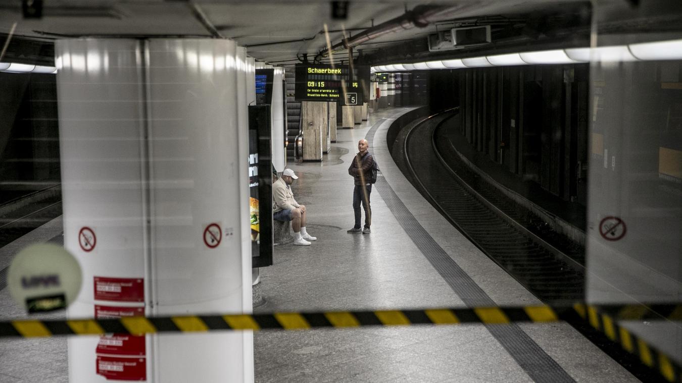 <p>Ein Blick in den Brüsseler Zentralbahnhof</p>