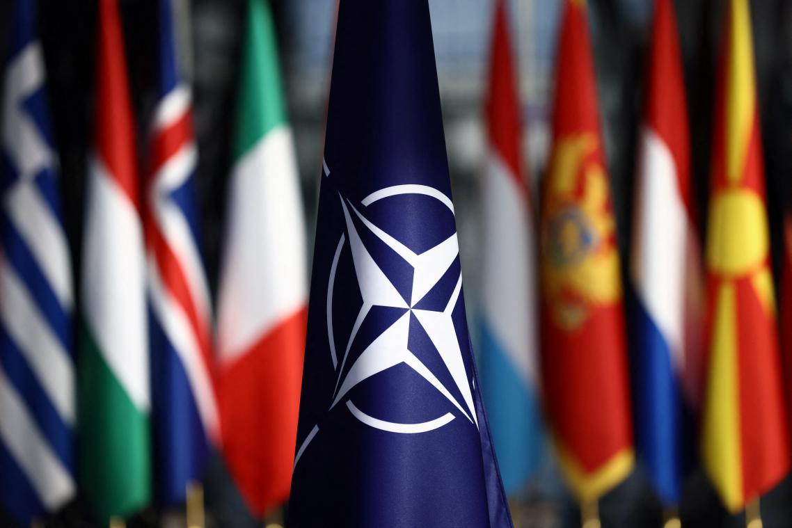 <p>EU und NATO: geeint gegen Putin, ansonsten entzweit</p>
