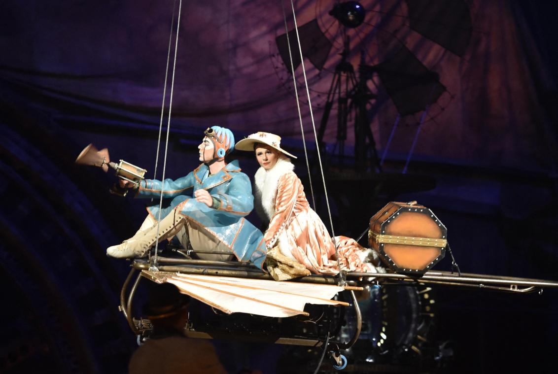 <p>Eine Aufführung der Produktion „Kurios“ in Sydney</p>