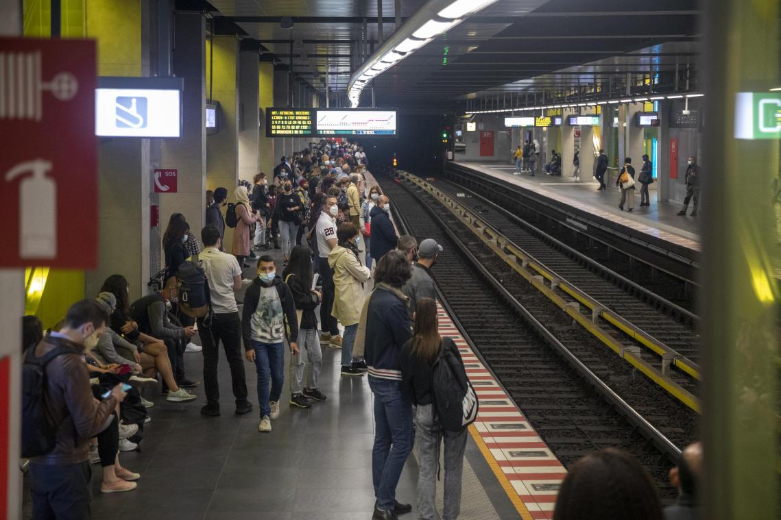 <p>Sicherheitsdienste halten Anschlag auf Brüsseler Metro für unwahrscheinlich</p>
