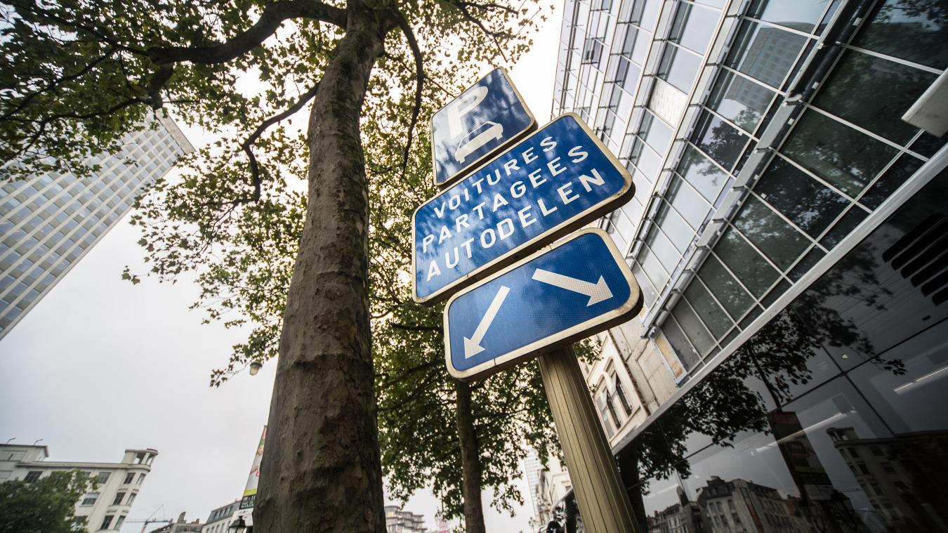 <p>In der Hauptstadt Brüssel steht Carsharing hoch im Kurs.</p>