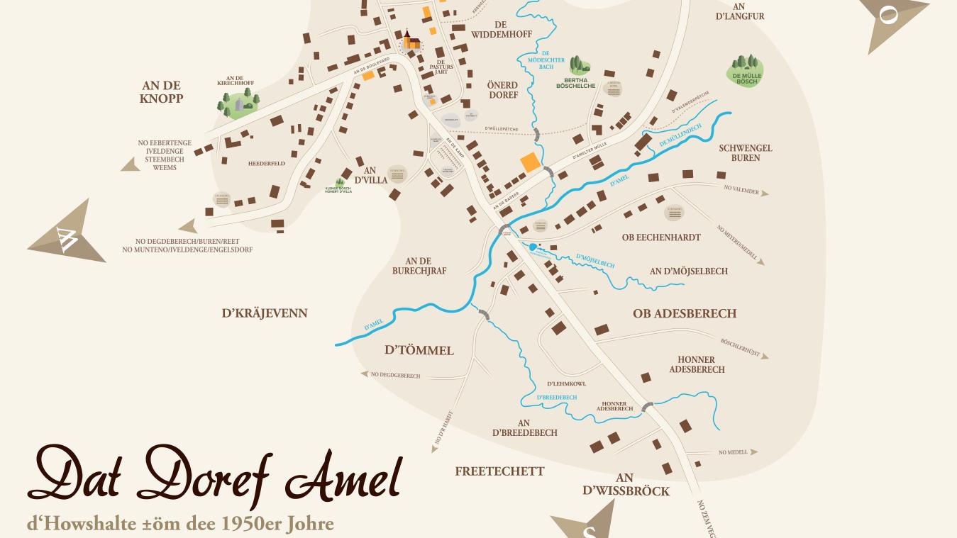<p>Die interaktive Karte „Dat Doref Amel“ ist bereits jetzt auf der Webseite des Zentrums für Ostbelgische Geschichte (ZOG) abrufbar.</p>