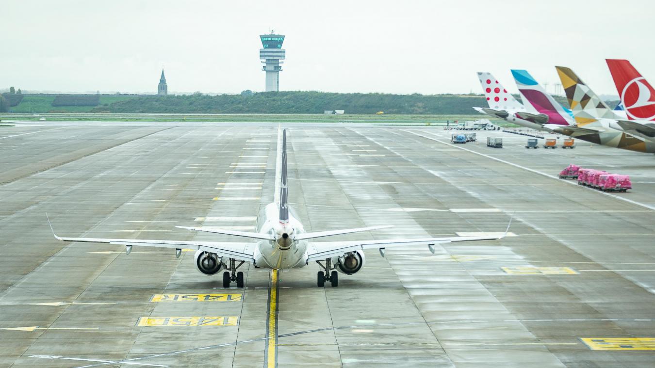 <p>Ein Blick auf das Rollfeld des Landesflughafen in Zaventem</p>