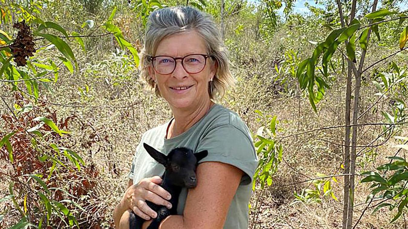 <p>Angelika Hoffmann aus Born zieht ein Fazit nach dem Ankauf von Ziegen für haitianische Familien.</p>