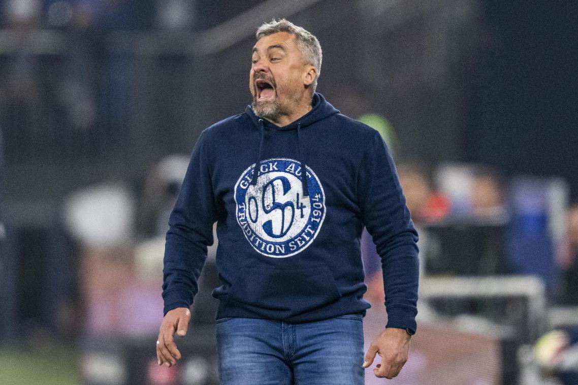 <p>Schalkes Trainer Thomas Reis weiß: Ein Sieg gegen Bremen ist Pflicht.</p>