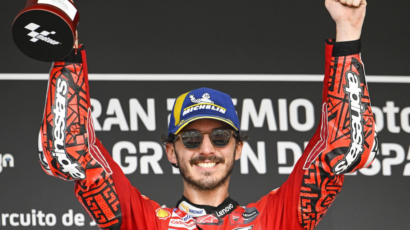 <p>Francesco Bagnaia ist wieder Spitzenreiter in der MotoGP.</p>