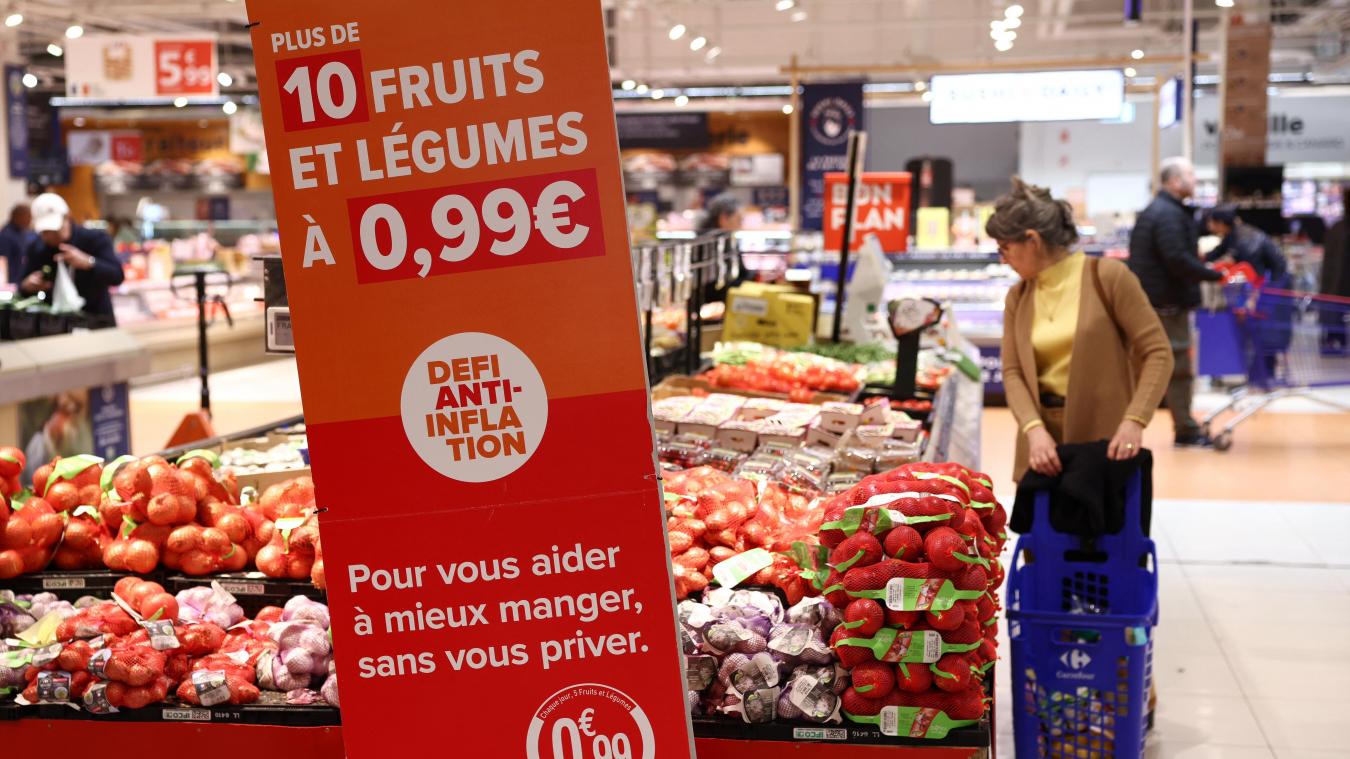 <p>Anti-Inflation: In französischen Supermärkten gilt bis Juni eine Preisbremse für bestimmte Lebensmittel.</p>