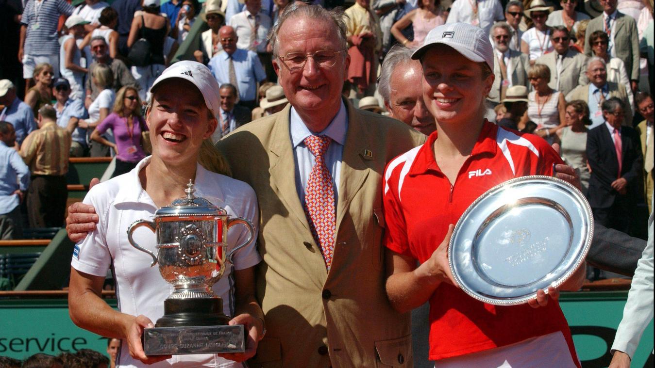 <p>Vor 20 Jahren trafen Justine Henin und Kim Clijsters im Finale von Roland Garros in Paris aufeinander.</p>
