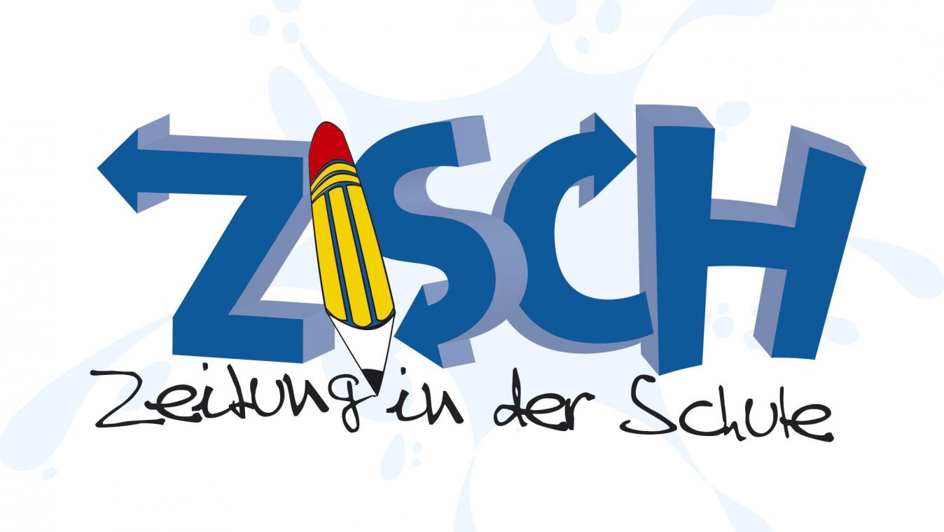 <p>So sieht das Logo der Aktion „Zisch - Zeitung in der Schule aus“.</p>
