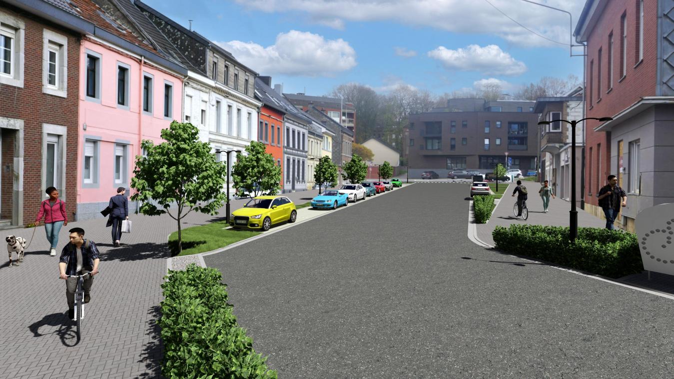 <p>Die Alte Malmedyer Straße wird nach altem Vorbild neu und gleichzeitig zukunftsweisend gestaltet.</p>