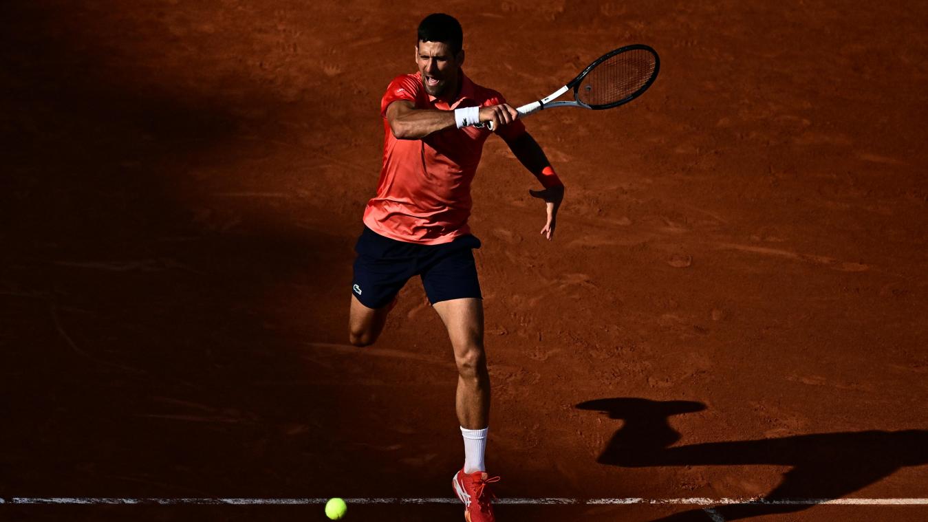 <p>Novak Djokovic zog trotz anfänglicher Mühe am Dienstag ins Halbfinale ein.</p>