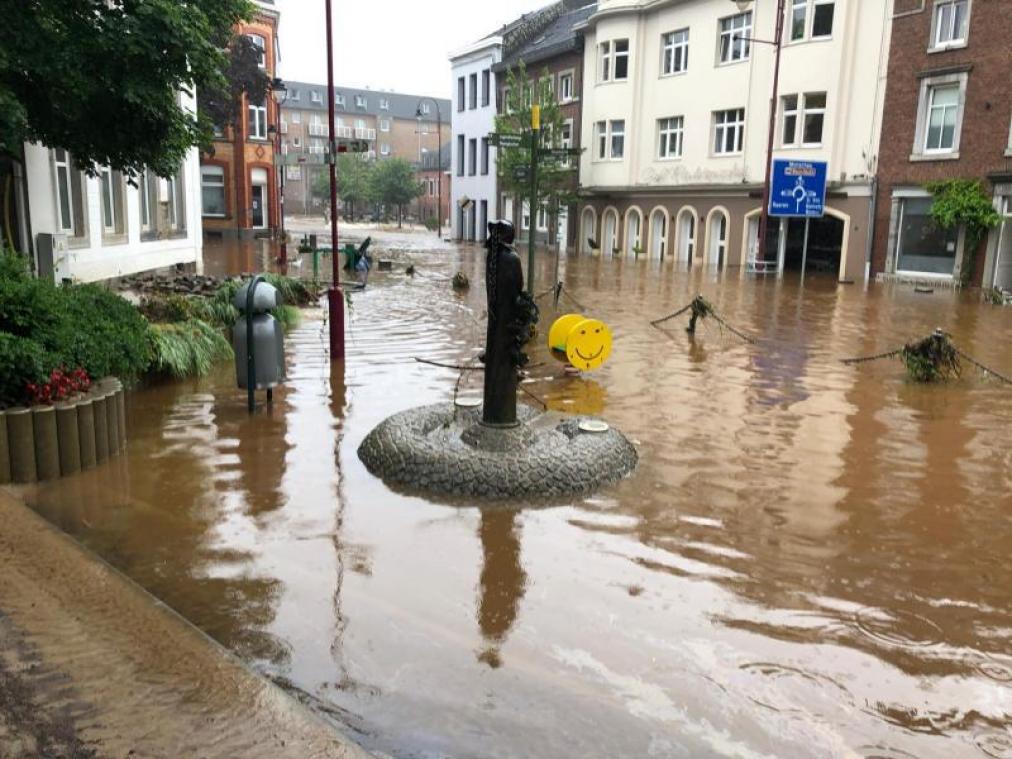 <p>Infoabend über das Leben nach der Flut in Eupen</p>