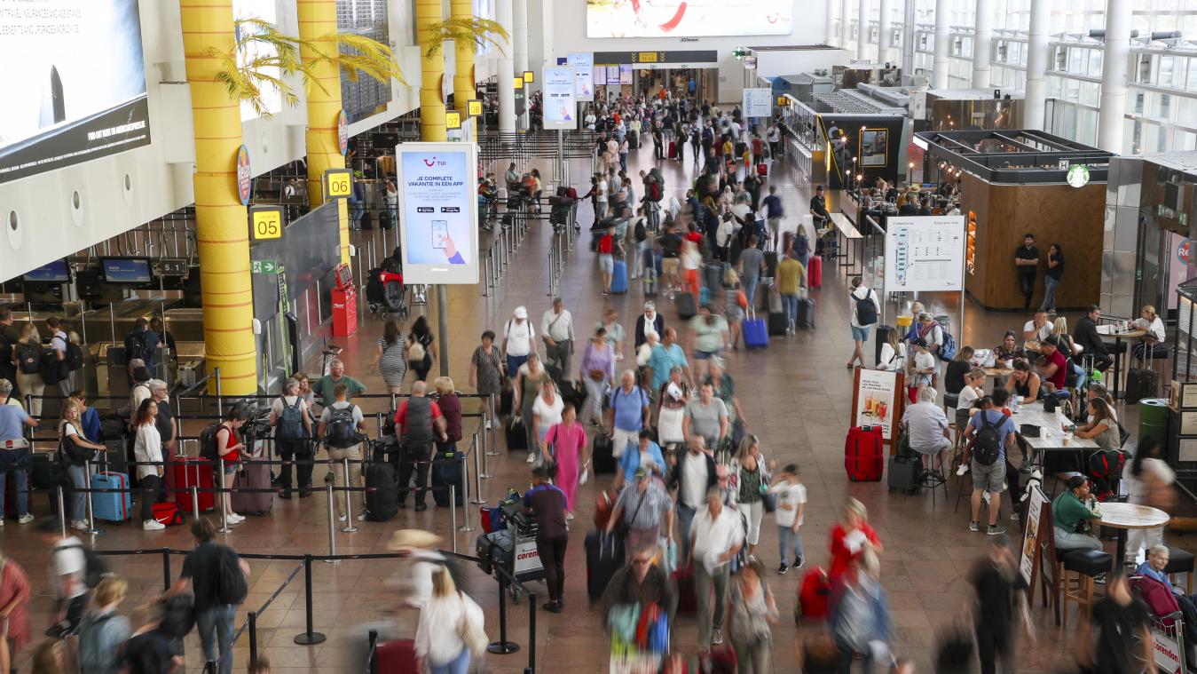 <p>Ein Blick in den Landesflughafen in Zaventem</p>