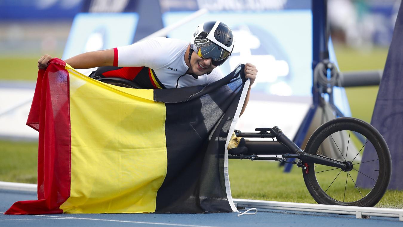 <p>Maxime Carabin setzte im Finale über 400 Meter einen neuen Weltrekord auf.</p>