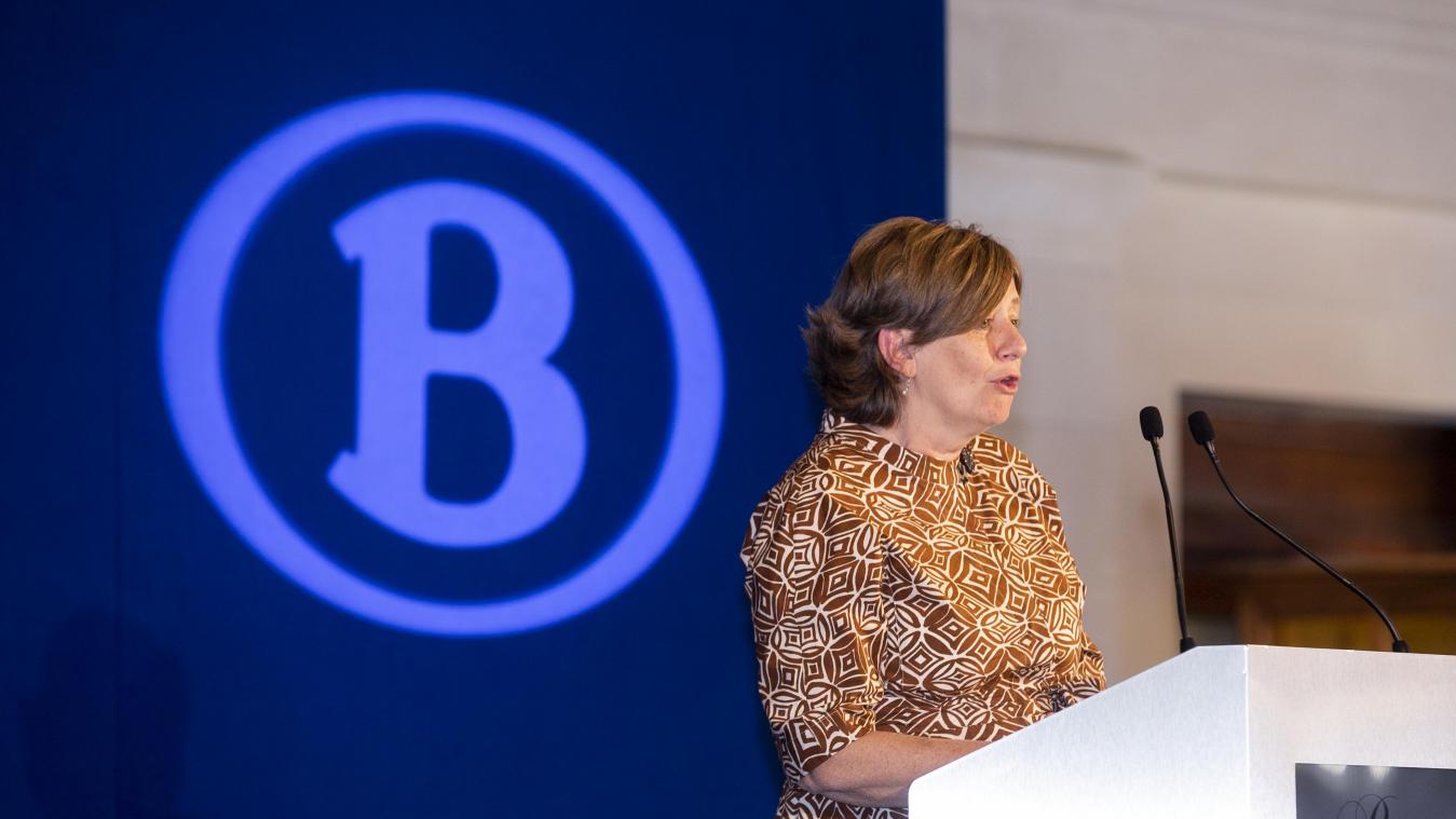 <p>SNCB-CEO Sophie Dutordoir</p>