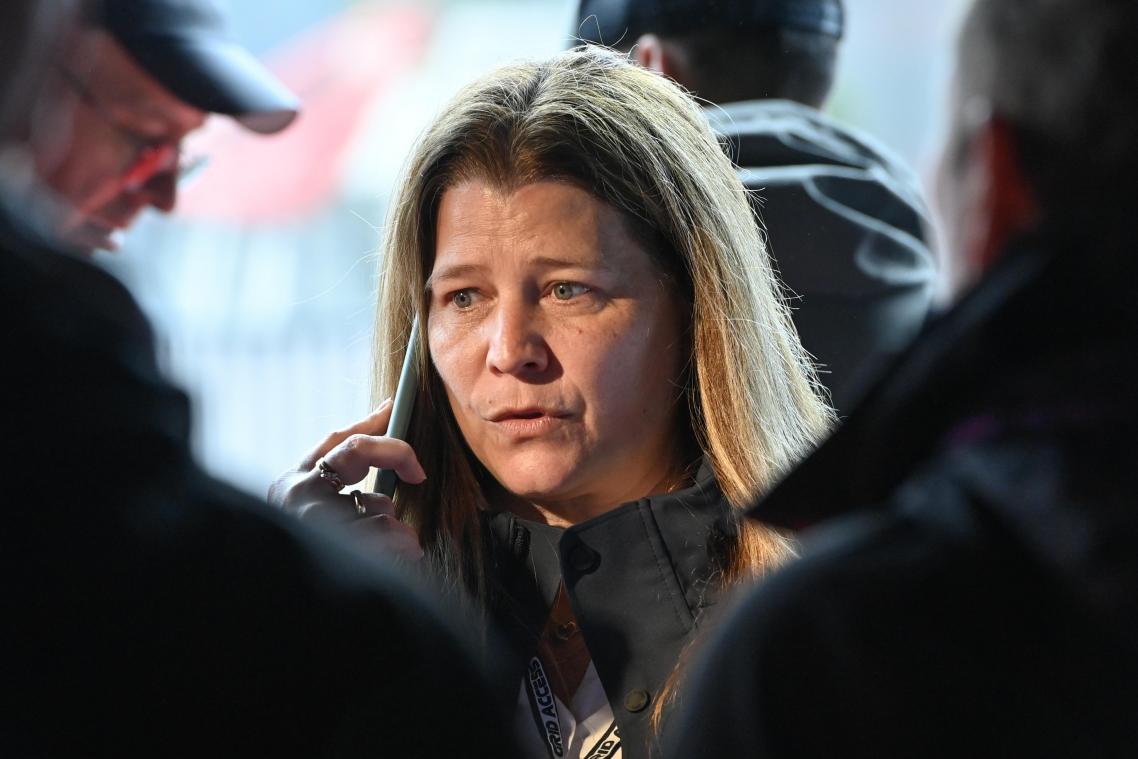 <p>Vanessa Maes, Direktorin von Spa GP, glaubt nicht, dass der Regen die trockenen Böden in Schlamm verwandeln wird.</p>