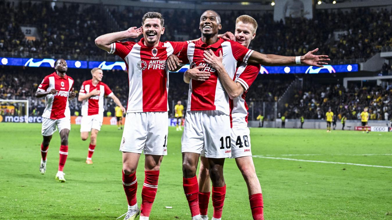 <p>Der FC Antwerp freut sich auf die Champions League.</p>