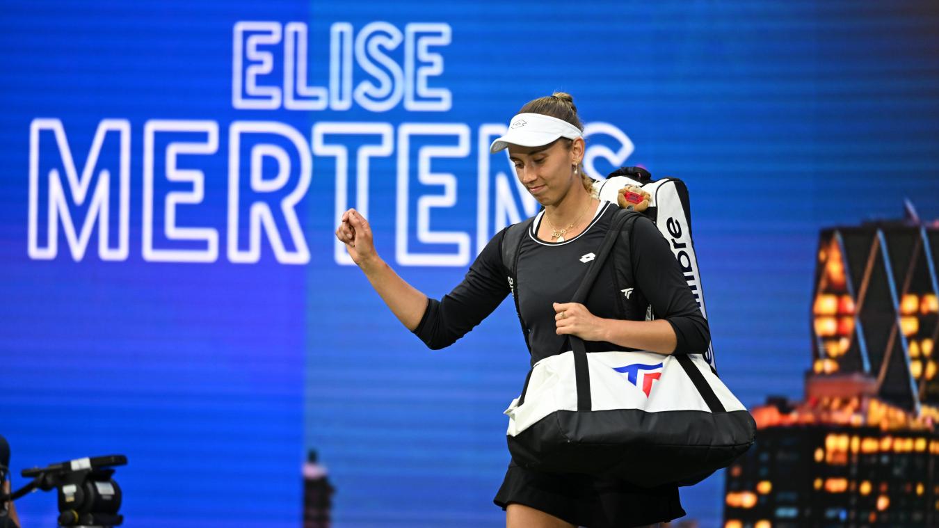<p>Ist bei den US Open raus: Elise Mertens.</p>