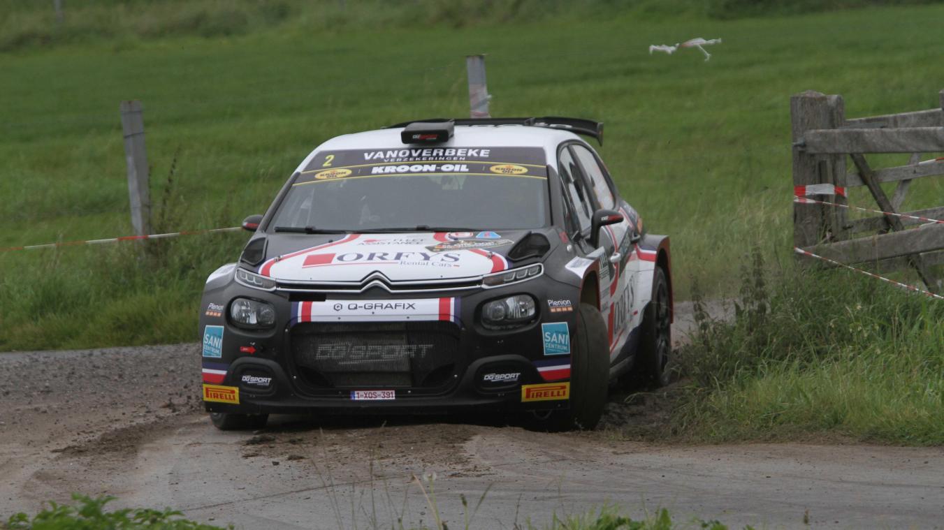 <p>Endlich hat es geklappt: Niels Reynvoet (Citroën) gewinnt seine erste nationale Rallye.</p>