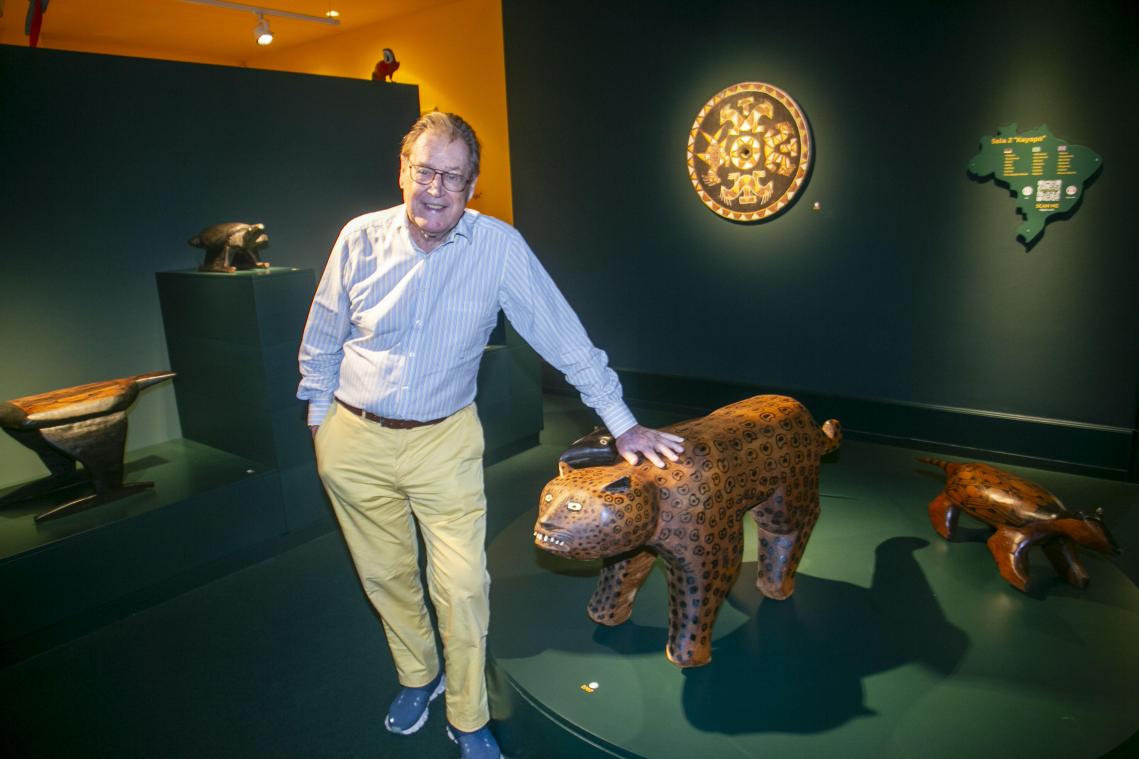 <p>Der Aachener Unternehmer Klaus Pavel hat ein in Europa einmaliges Museum für Amazonaskultur geschaffen.</p>