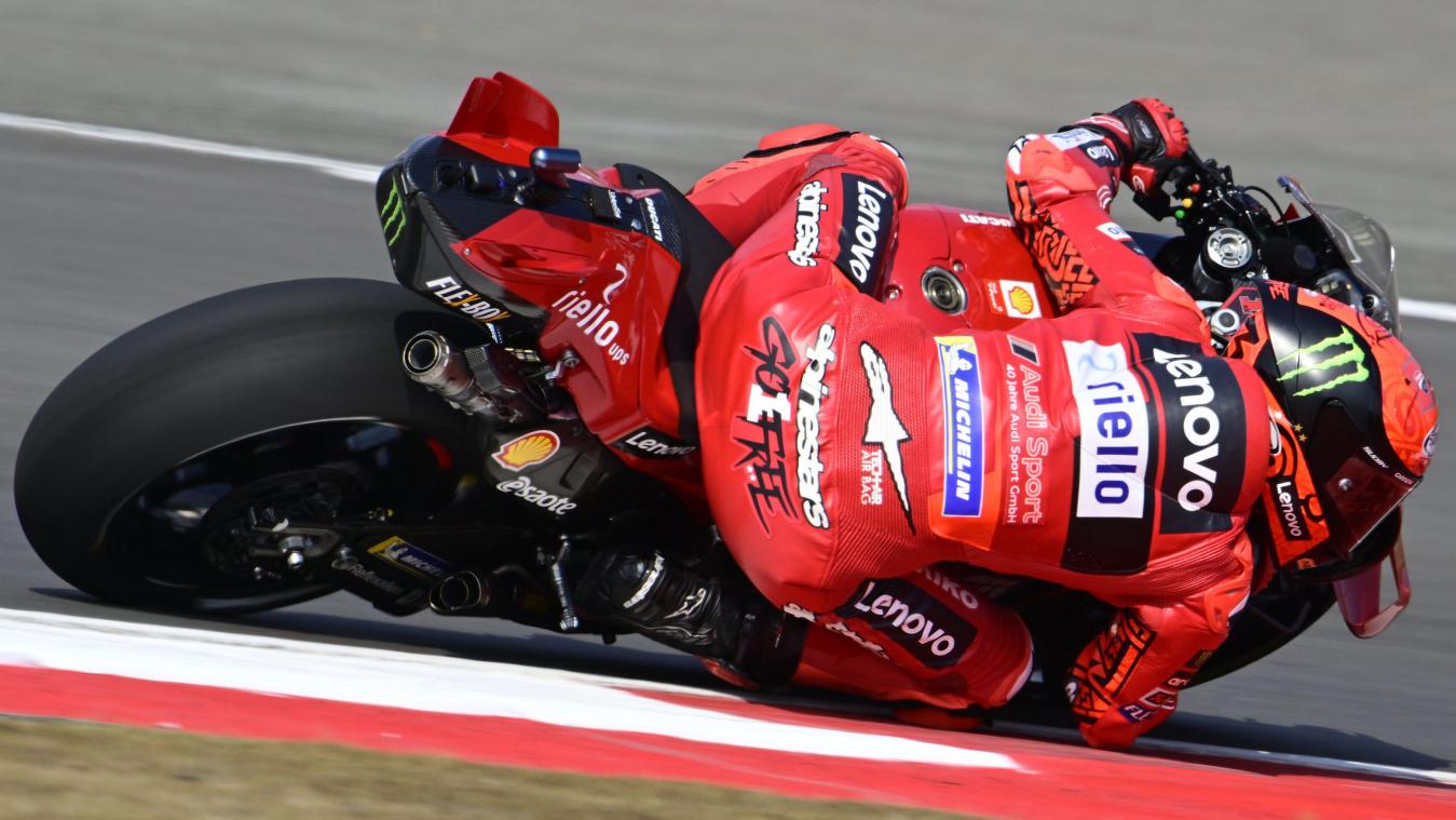 <p>Francesco Bagnaia (Ducati) bleibt Spitzenreiter.</p>