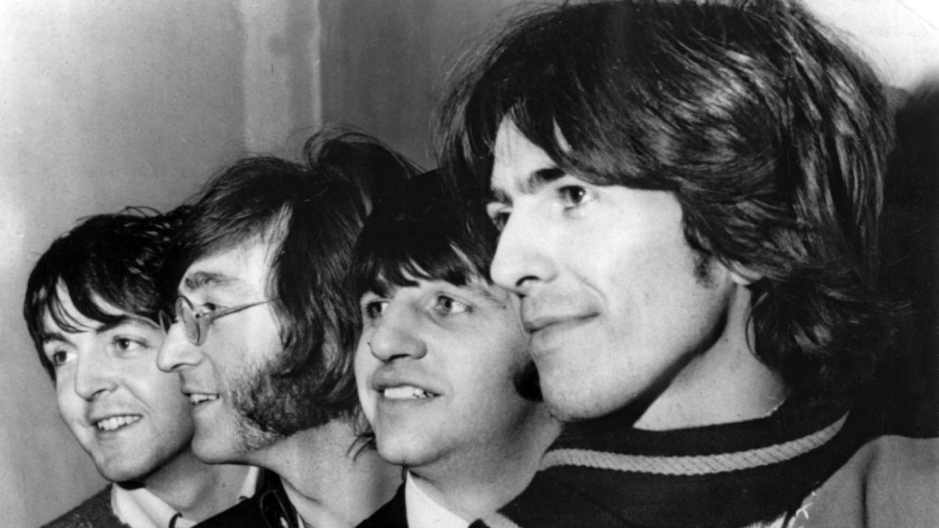 <p>The Beatles mit Paul McCartney (l-r), John Lennon, Ringo Starr und George Harrison</p>