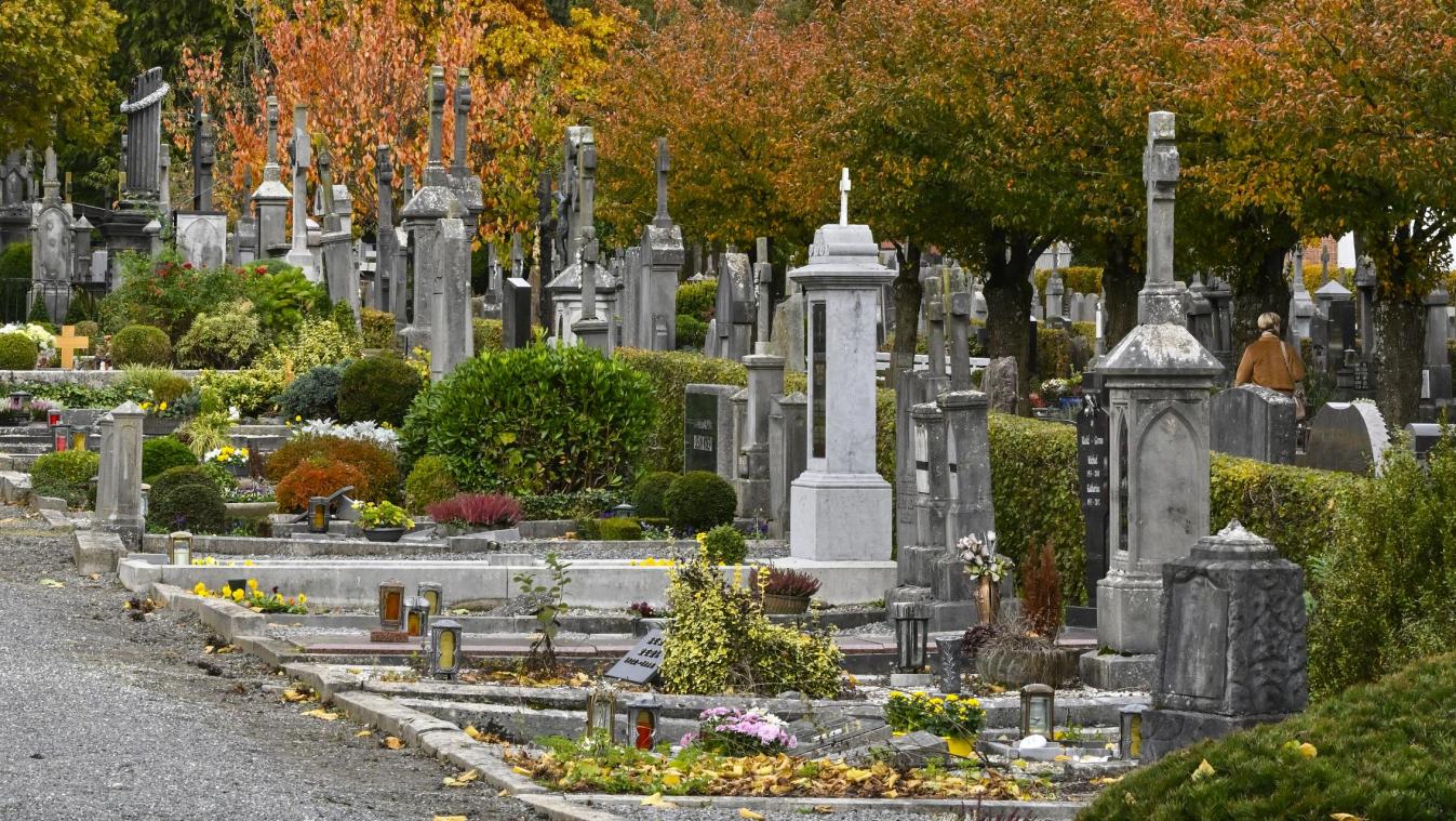 <p>Der Friedhof in Eupen wirkt mit seinen hochgewachsenen Kastanien und breiten Wegen wie ein Stadtpark, der er für Ralph Thielen ein Stück weit auch ist.</p>