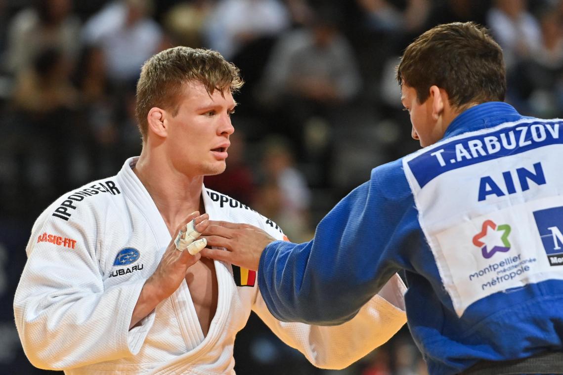 <p>Ex-Europameister Matthias Casse (links) verlor seinen Kampf um Bronze und blieb bei der EM in Frankreich ohne Medaille.</p>